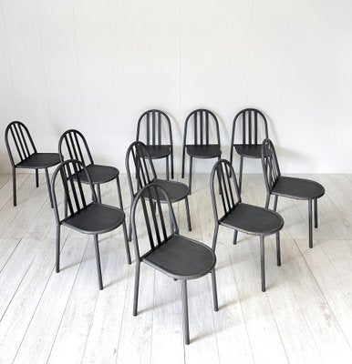 Chairs from Robert Mallet-Stevens, 1970s, Set of 10-NWG-1799477