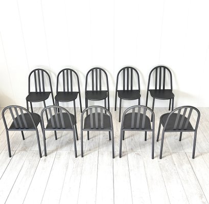 Chairs from Robert Mallet-Stevens, 1970s, Set of 10-NWG-1799477