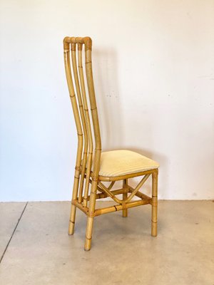 Chairs in Bamboo, 1970s, Set of 4-NPC-931082