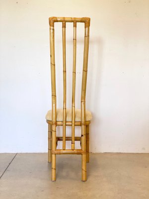 Chairs in Bamboo, 1970s, Set of 4-NPC-931082