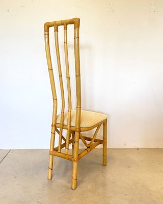 Chairs in Bamboo, 1970s, Set of 4-NPC-931082