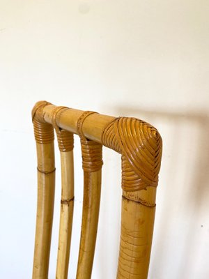 Chairs in Bamboo, 1970s, Set of 4-NPC-931082