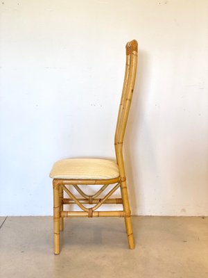 Chairs in Bamboo, 1970s, Set of 4-NPC-931082