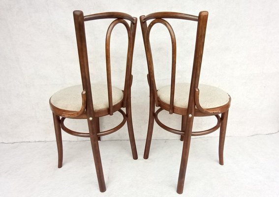 Chairs in Beech Bentwood from Tatra, 1960s, Set of 6-VIC-1816022