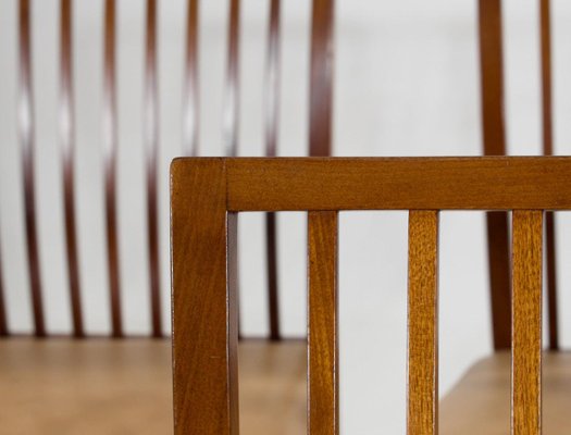 Chairs in Mahogany, 1960s, Set of 8-SA-1255577