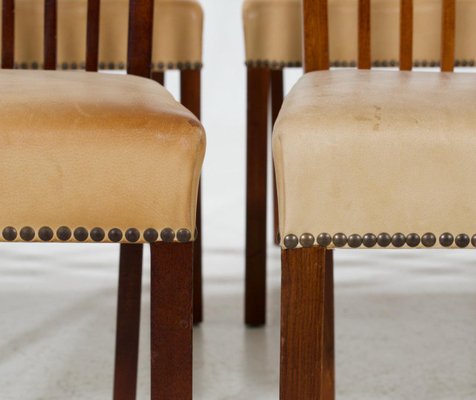 Chairs in Mahogany, 1960s, Set of 8-SA-1255577