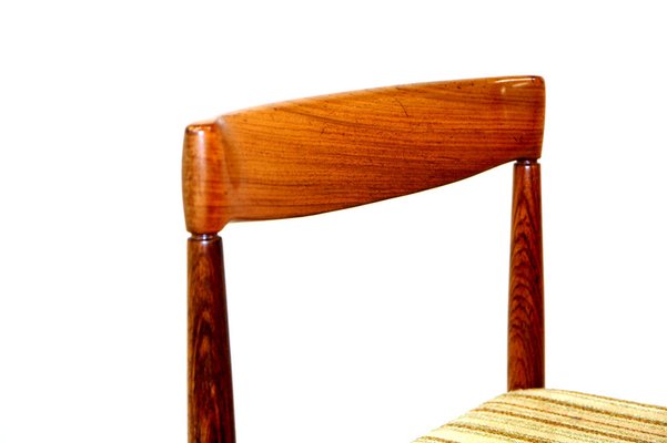 Chairs in Rosewood by H W Klein for Bramin, Denmark, 1960, Set of 6-GEK-1279572