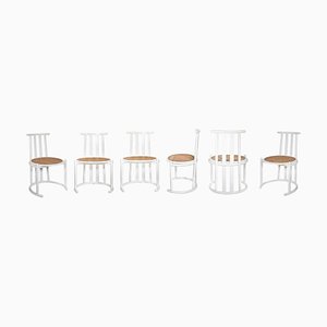 Chairs in the style of Baumann, Italy, 1970s, Set of 6-ZCI-2029227