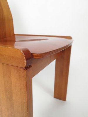 Chairs in the style of Carlo Scarpa, Italy, 1970s, Set of 6-UIW-1447796