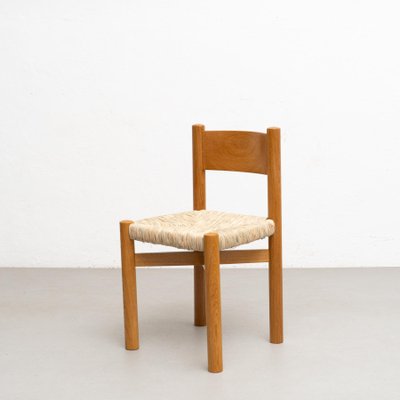 Chairs in the style of Charlotte Perriand, 1980s, Set of 6-WM-1317471