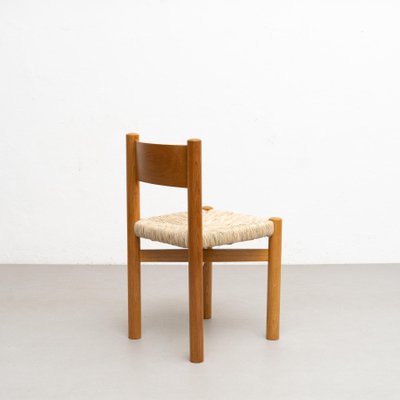 Chairs in the style of Charlotte Perriand, 1980s, Set of 6-WM-1317471