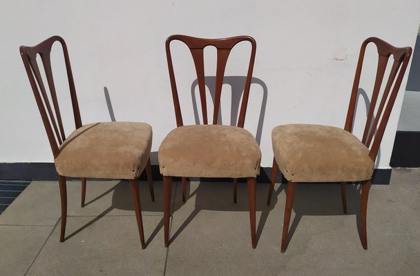 Chairs in the Style of Guglielmo Ulrich, 1940s, Set of 6-EI-1259323