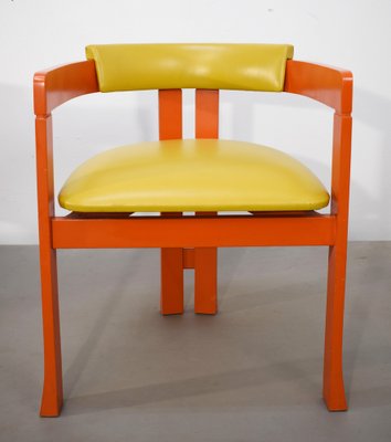 Chairs in the style of Pi Greco, Italy, 1960s, Set of 4-AOL-1754593