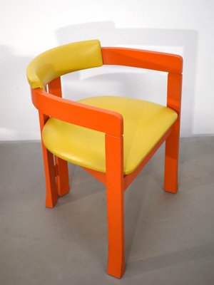 Chairs in the style of Pi Greco, Italy, 1960s, Set of 4-AOL-1754593