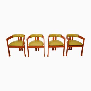 Chairs in the style of Pi Greco, Italy, 1960s, Set of 4-AOL-1754593