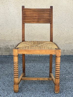 Chairs in the style of Victor Courtray, 1940s, Set of 4-SSK-1719385