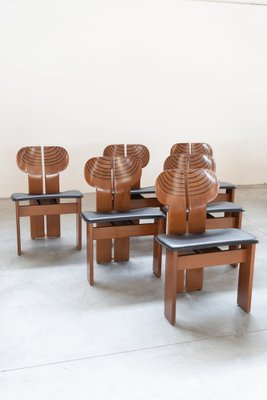 Chairs Mod. Africa by Afra Scarpa, 1990s, Set of 12-KNM-1793468