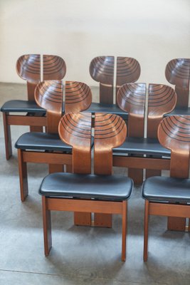 Chairs Mod. Africa by Afra Scarpa, 1990s, Set of 12-KNM-1793468