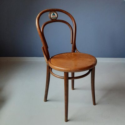 Chairs No. 14 by Ton for Svejk Restaurant, 1990s, Set of 4-SJU-1818583