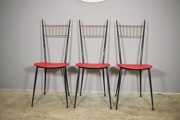 Chairs Set, Set of 6, 1950s-KNM-1186290