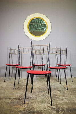 Chairs Set, Set of 6, 1950s-KNM-1186290