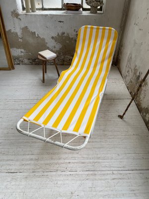 Chaise Longue in Yellow and White-LCU-991809