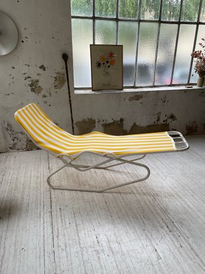 Chaise Longue in Yellow and White-LCU-991809