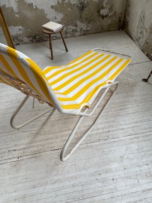 Chaise Longue in Yellow and White-LCU-991809