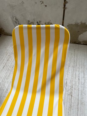 Chaise Longue in Yellow and White-LCU-991809