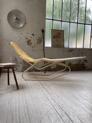 Chaise Longue in Yellow and White-LCU-991809