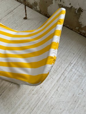 Chaise Longue in Yellow and White-LCU-991809