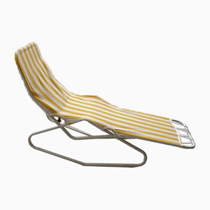 Chaise Longue in Yellow and White-LCU-991809