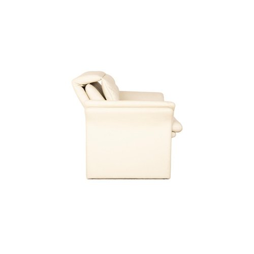 Chalet Leather Armchair in Cream from Erpo