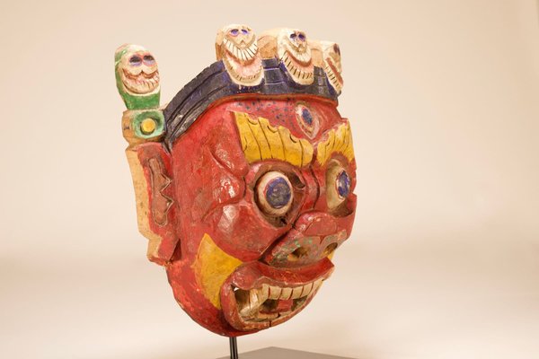 Cham Mahakala Mask, Tibet or Nepal-OWS-1798516