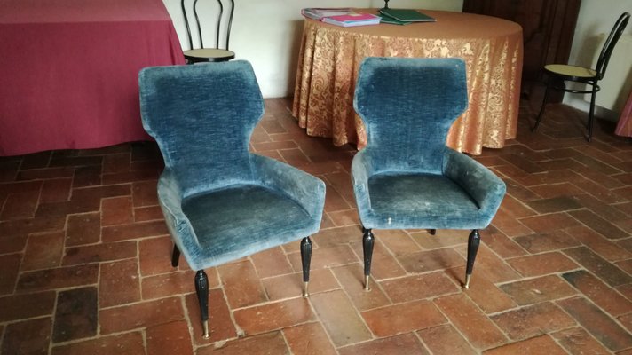 Chamber Armchairs by Paolo Buffa, Set of 2-VDX-1186313