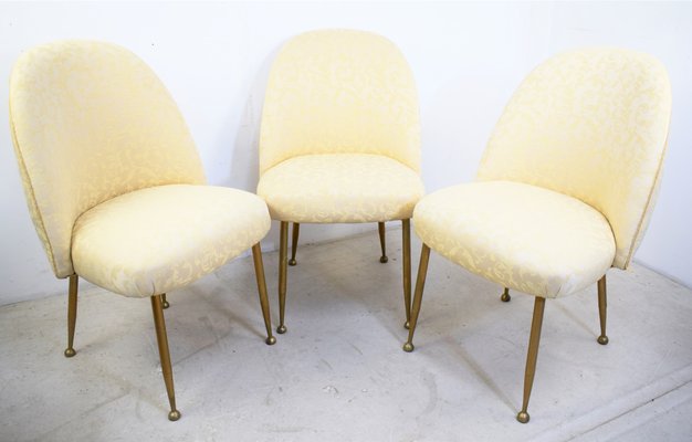 Chamber Chairs, Italy, 1960s, Set of 3-AOL-1377128