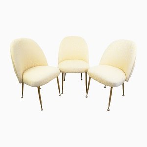 Chamber Chairs, Italy, 1960s, Set of 3-AOL-1377128