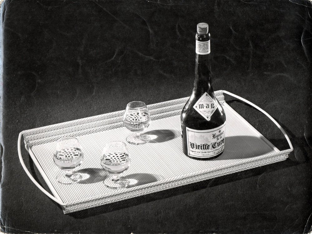 Chambord Tray by Mathieu Matégot for Atelier Matégot, 1950s