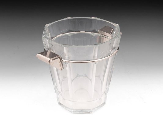 Champagne Ice Bucket by Val Saint Lambert and A. Charlent, 1930s-NJJ-1722824