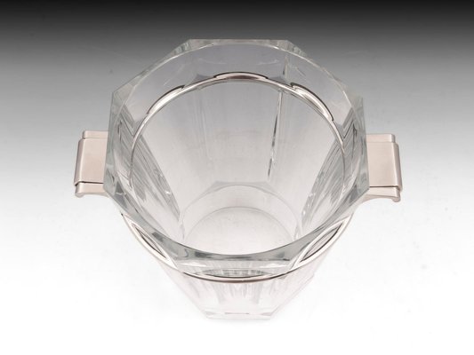 Champagne Ice Bucket by Val Saint Lambert and A. Charlent, 1930s-NJJ-1722824