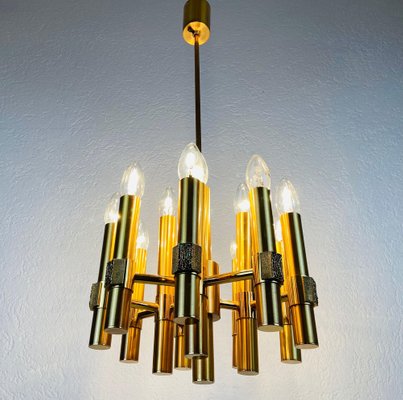 Chandelier attributed to Angelo Brotto for Esperiai, Italy, 1960s-PUK-1418999