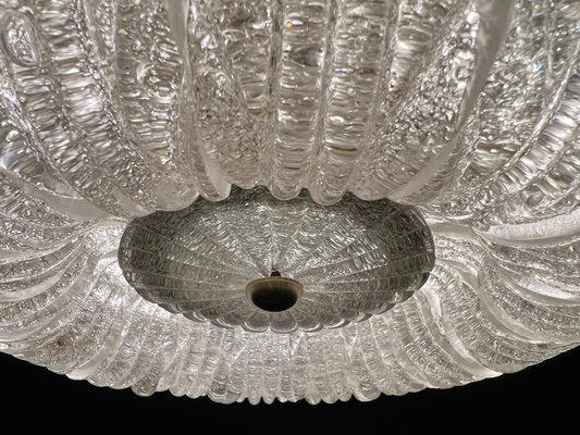 Chandelier attributed to Barovier & Toso, Murano, 1940s-OVO-1818963