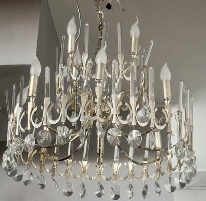 Chandelier attributed to Gaetano Sciolari, 1970s-FOI-1742589