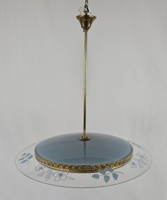 Chandelier attributed to Pietro Chiesa for Fontana Arte, 1940s-ZUW-1782739