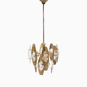 Chandelier by Angelo Gaetano Sciolari for Oscar Torlasco, 1960s-ZCI-2025167