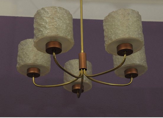 Chandelier by Carl Fagerlund for Orrefors, 1960s-KDW-1366905