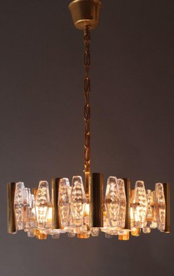 Chandelier by Carl Fagerlund for Orrefors, 1960s-ESB-1376810