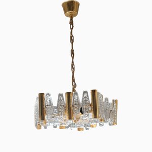 Chandelier by Carl Fagerlund for Orrefors, 1960s-ESB-1376810