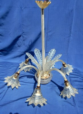 Chandelier by Ercole Barovier for Barovier & Toso, 1950s-EI-646946