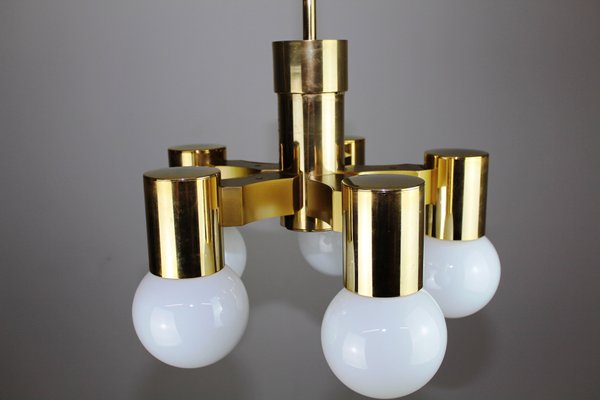 Chandelier by Gaetano Sciolari for Sciolari, 1960s-ZWH-864338